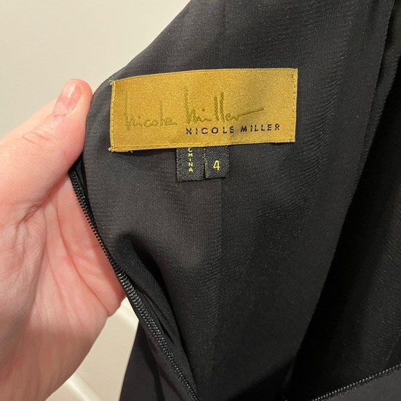 Nicole Miller black cocktail dress - Picture 5 of 5